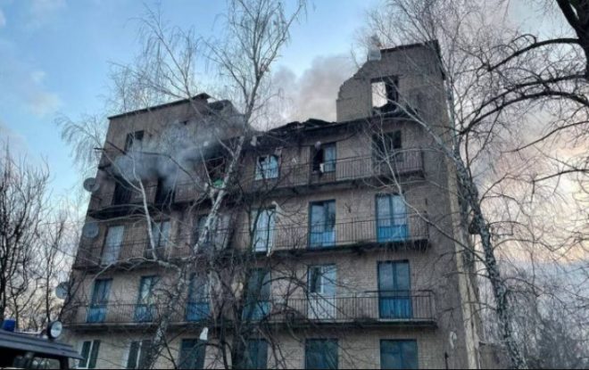 Во время атаки дронами в Киевской области госпитализировали более 20 человек