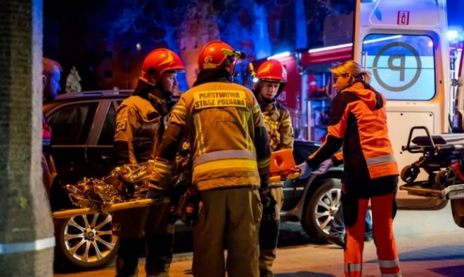 Украинец в авто BMW в Польше сбил на тротуаре двух женщин