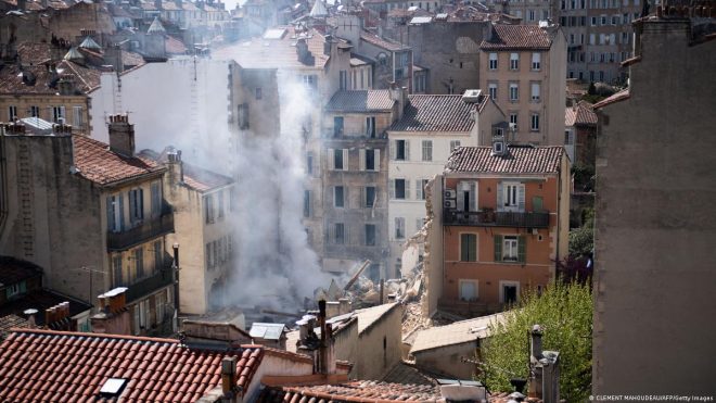 Обрушение дома в Марселе: найдены шестеро погибших