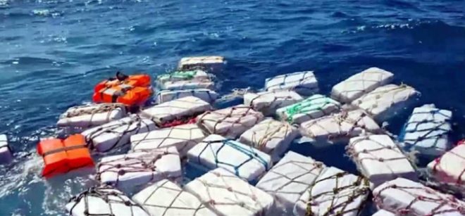 У берегов Италии обнаружили рекордную партию кокаина