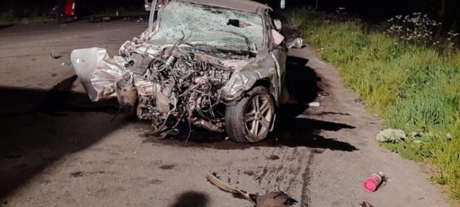 Двое водителей погибли: на автодороге Киев-Знаменка столкнулись Mazda и Honda