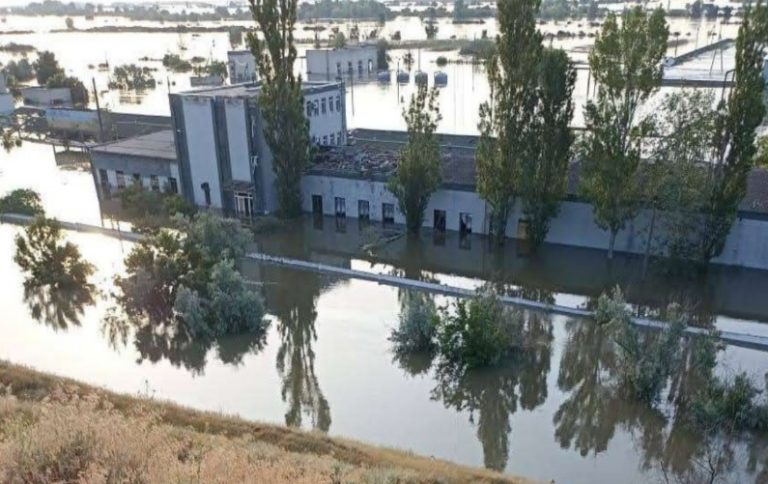 Государственный осетровый завод затоплен из-за подрыва Каховской ГЭС