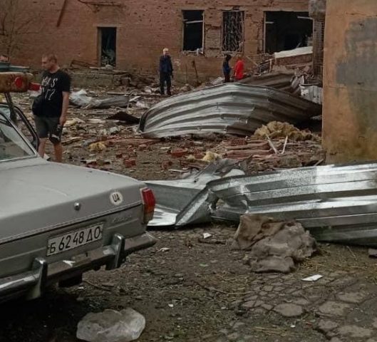 РФ обстреляла Краматорск: разрушены здания