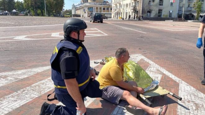 Большинство пострадавших в Чернигове от удара РФ были в транспорте или возвращались из церкви &#8212; Клименко