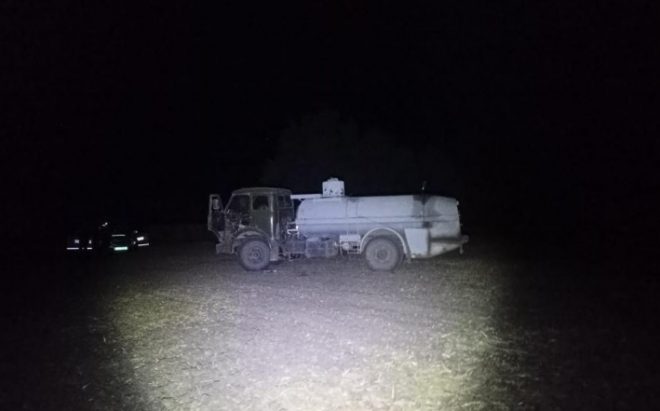 На поле в Одесской области произошло ДТП: бензовоз столкнулся с трактором