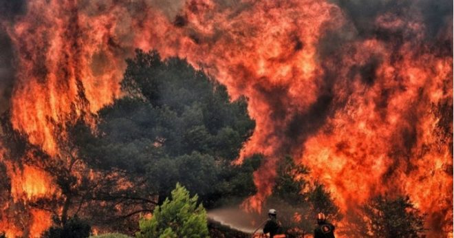 В Греции вспыхнули новые лесные пожары, есть погибший и 8 пострадавших