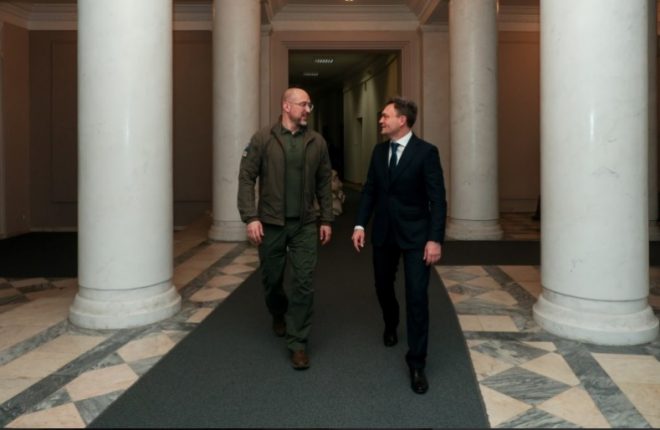 В Киев прибыл премьер Молдовы: обсуждал со Шмыгалем контроль на общей границе