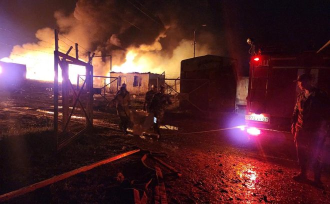 20 погибших, почти 300 раненых: на складе с топливом в Нагорном Карабахе прогремел взрыв