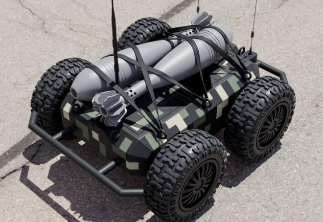 Украина запускает серийное производство боевых роботов Ratel S