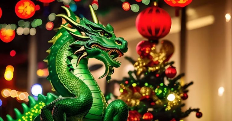 Год Зелёного Дракона: какие подобрать меню на Новый год, одежду и как привлечь удачу