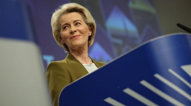 Урсула фон дер Ляйен выдвинула свою кандидатуру на пост главы Еврокомиссии на второй срок