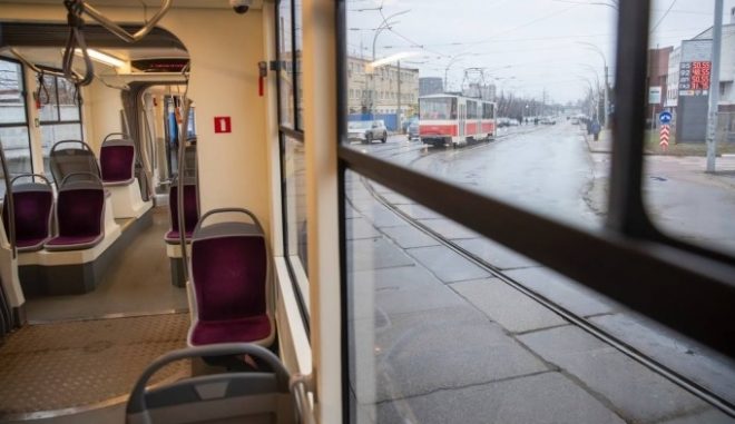 На левом берегу Киева запустили новые трамваи, из-за которых увеличили интервалы движения