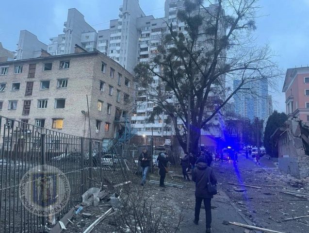 Число раненых в Киеве в ходе ракетной атаки РФ увеличилось до 21 человека