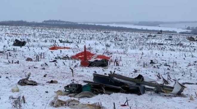 Омбудсмен РФ заявила о готовности передать Украине останки погибших при крушении Ил-76 под Белгородом