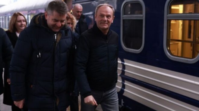 В Киев прибыл с визитом новый премьер-министр Польши Туск