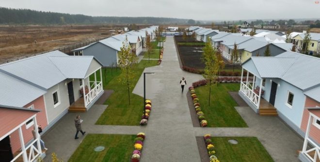 Переселенцам предлагают жить в новых домах под Киевом