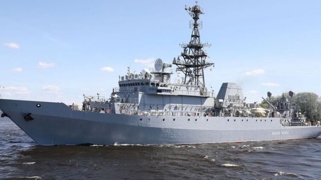 Украина в ходе ракетной атаки на Севастополь 23 марта повредила корабль &#171;Иван Хурс&#187;