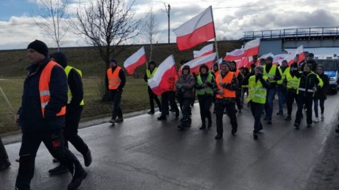Польские силовики отрицают блокирование пассажирских автобусов на границе с Украиной