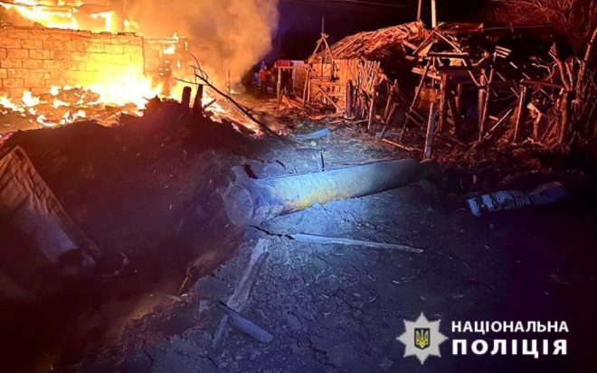 РФ ночью ударила ракетами по Черниговщине: одна семья осталась без жилья