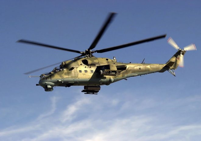 Чехия передала Украине свои последние боевые вертолеты Ми-24