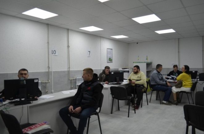 В Харькове в укрытии открыли сервисный центр МВД
