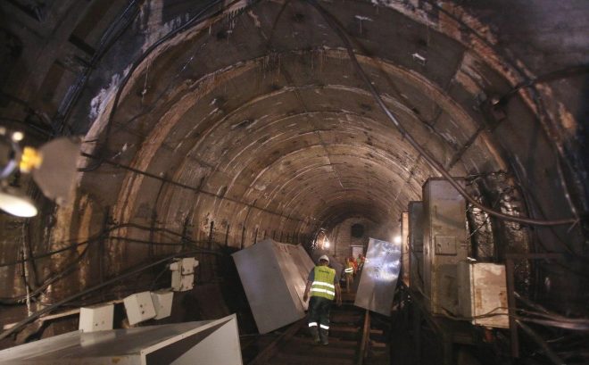 Киевский метрополитен решил обследовать отдельные участки тоннелей подземки