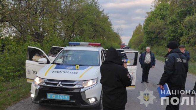 В Винницкой области люди в военной форме застрелили полицейского