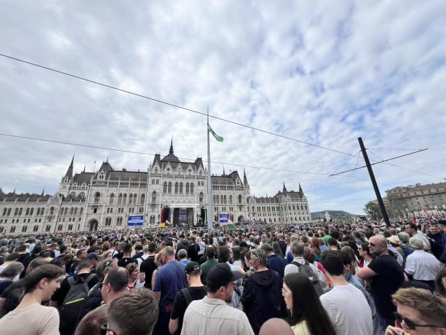 В Будапеште на акции протеста потребовали отставки премьера Орбана
