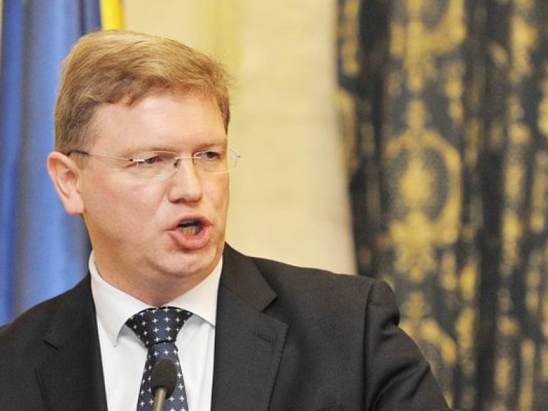 Мы предоставим финансовую помощь Украине в обмен на реформы — Фюле