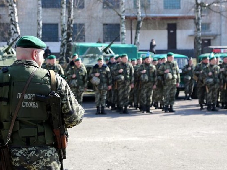 На украинско-российском участке границы несет службу около 6 тысяч военнослужащих Госпогранслужбы