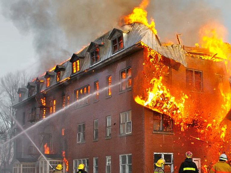 За минувшие сутки в Украине произошло 123 пожара
