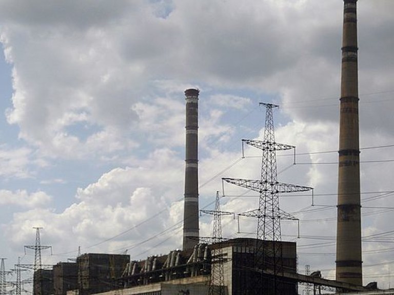 Трипольская ТЭС приостановила работу из-за дефицита угля