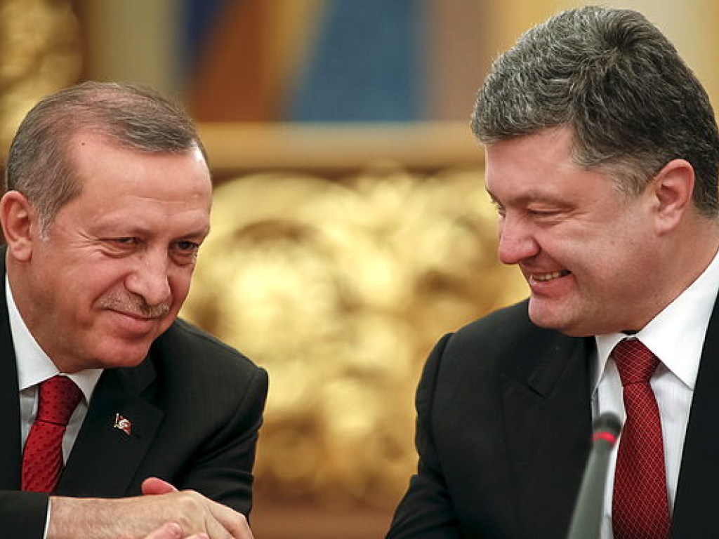 Эрдоган и Порошенко «дружат» против США и ЕС?
