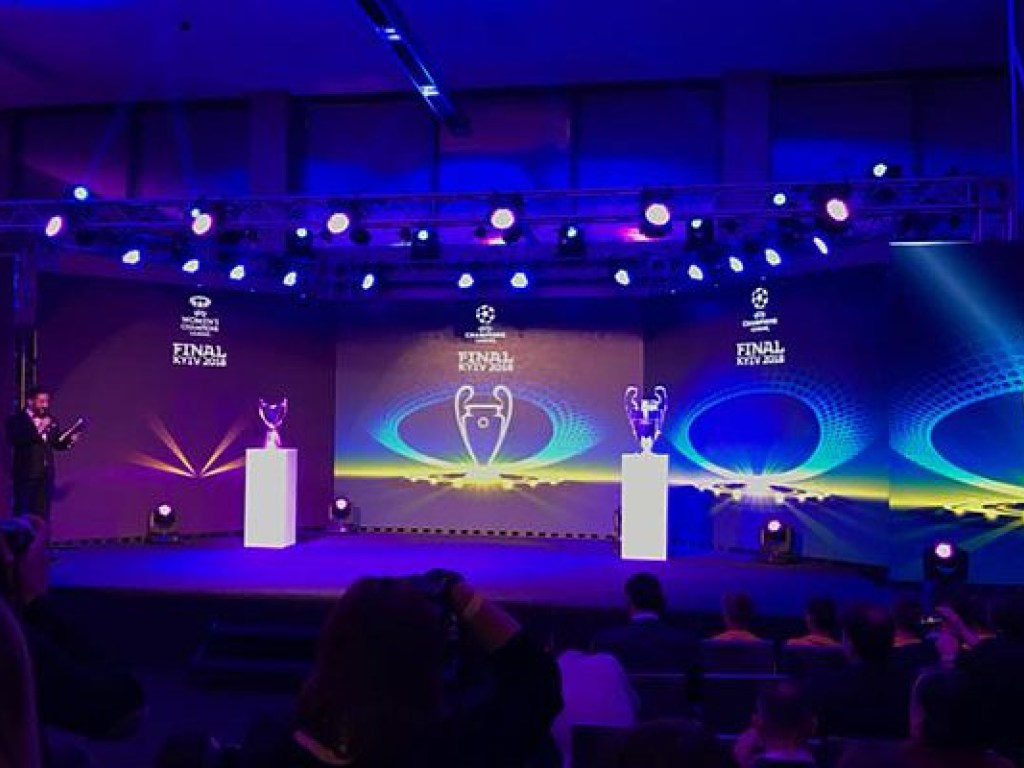 Представлен логотип финала Лиги чемпионов-2018 в Киеве (ФОТО)