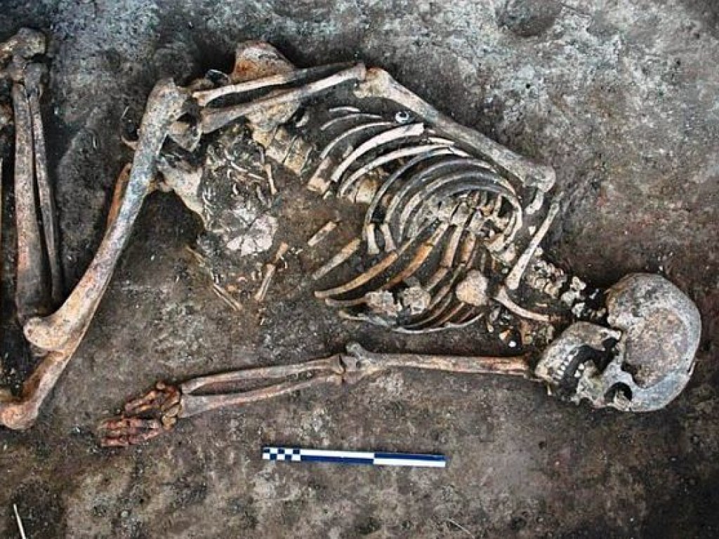 Вблизи Днестра археологи нашли скелет со странными отметинами (ФОТО)