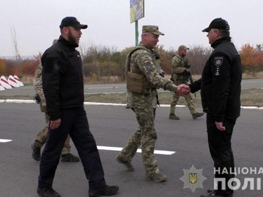 Ситуация на Донбассе: В Бахмуте открыли обновленный блокпост (ФОТО)