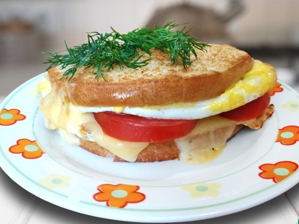 Рецепт дня: Бутерброд «Доброе утро» (ВИДЕО)
