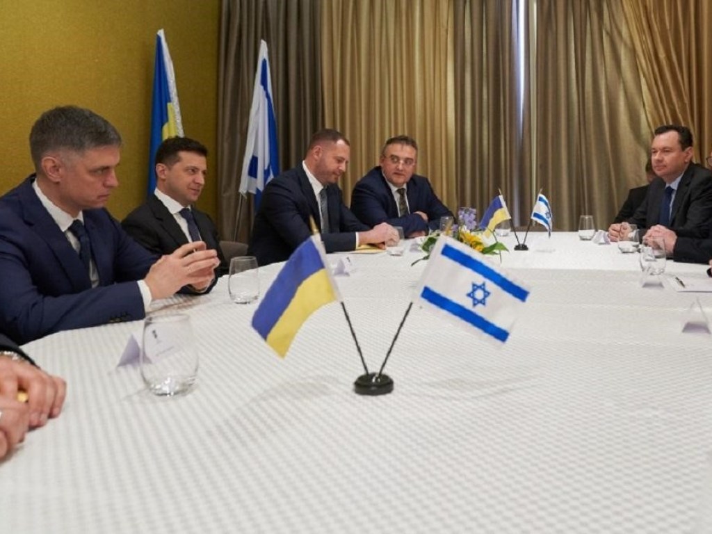 Зеленский попросил израильский кнессет ратифицировать соглашение о зоне свободной торговли с Украиной