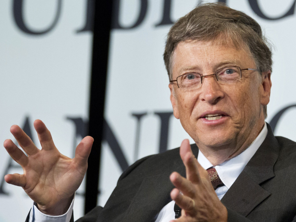 Билл Гейтс ушел из Microsoft ради благотворительности