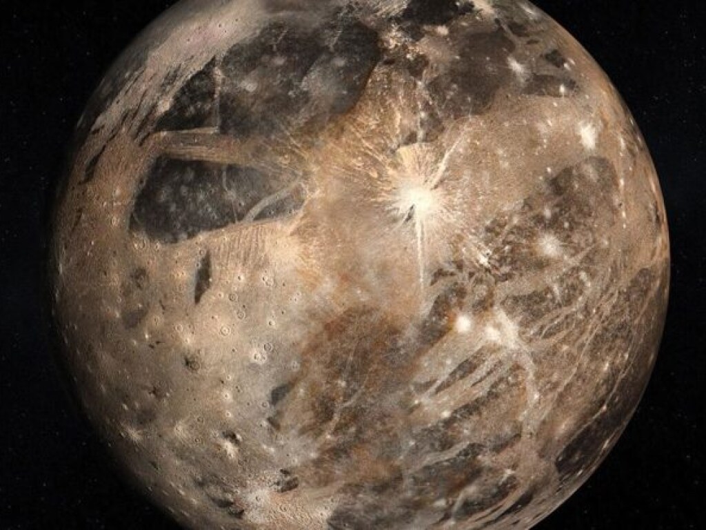 Спутник Юпитера является местом самого большого ударного кратера в Солнечной системе