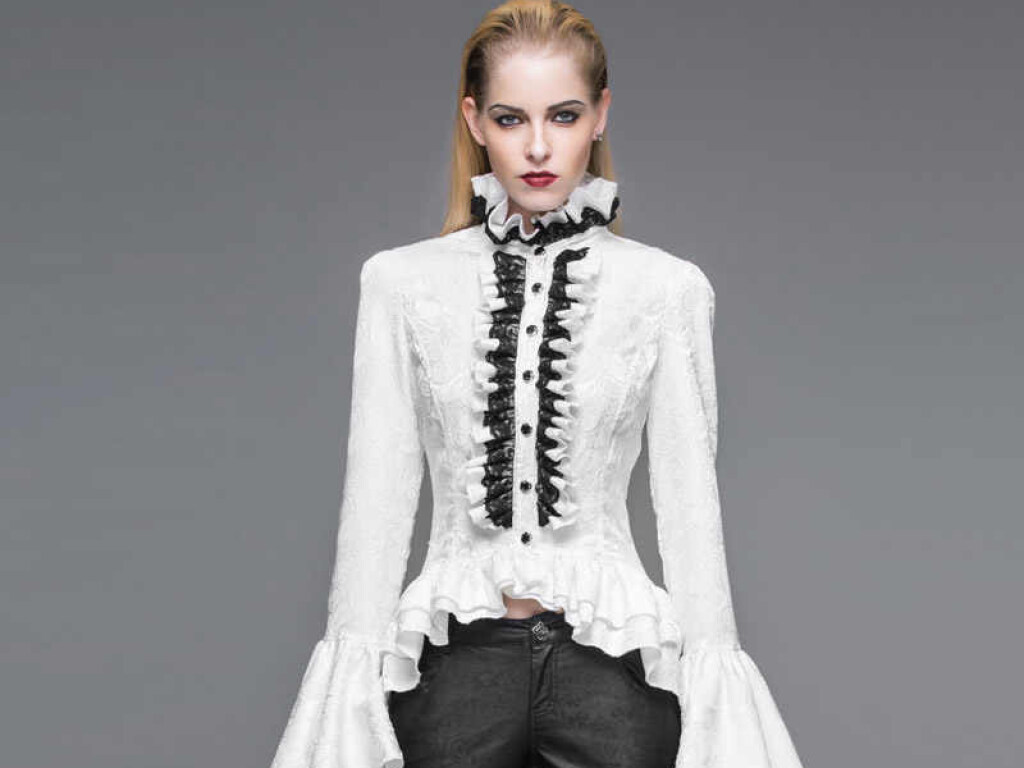 Нарядный воротник из викторианской эпохи: какие блузы будут в моде этой осенью (ФОТО)
