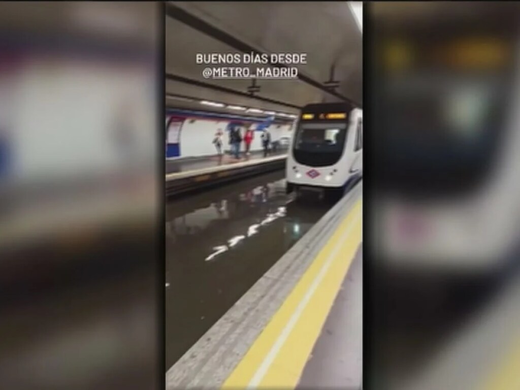 В Мадриде прошел сильный ливень: затопило метро и улицы (ФОТО, ВИДЕО)