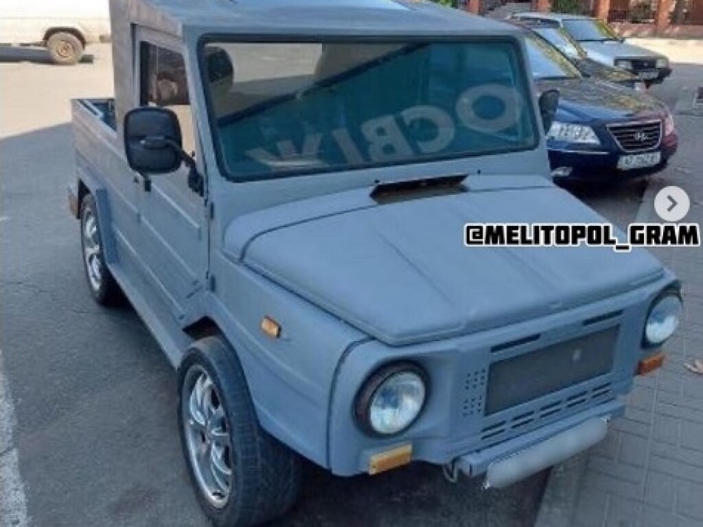 В Мелитополе заметили уникальное авто: «Гелик» из советского внедорожника (ФОТО)