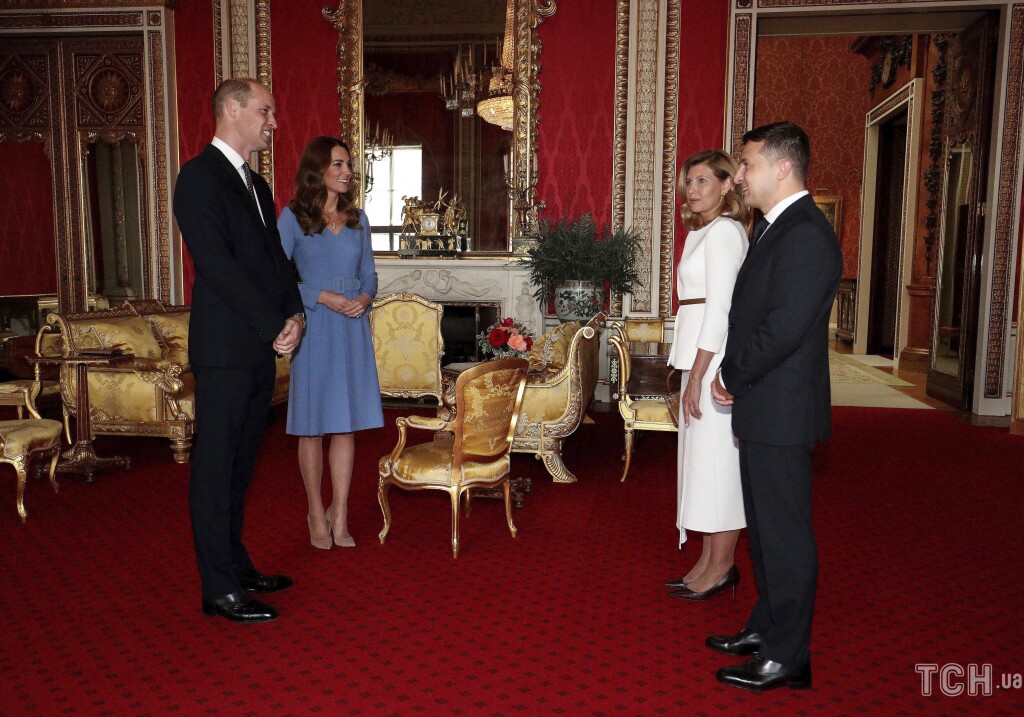 Елена Зеленская продемонстрировала элегантный образ на встрече с герцогиней Кембриджской и принцем Уильямом. ФОТО